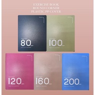 EXERCISE BOOK F5 PLASTIC PP COVER