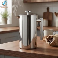 [Dovewill] Stainless Steel Manual Coffee Brewer Filter Manual Brewer Rust Resistant Kitchen Tool