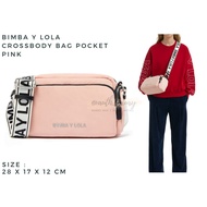 Bimba Y Lola Crossbody Pink Blush