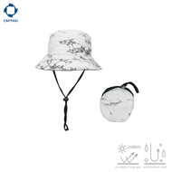 หมวก Bucket กัน UV หมวกพับเก็บได้ ลายหินอ่อน รุ่น Marble B