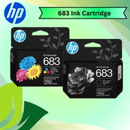 HP 683 Black Color Original Ink Cartridge for Printer 2988 2989 6175