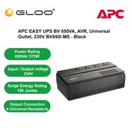 APC EASY UPS BV 650VA AVR Universal Outlet 230V BV650I-MSX - Black