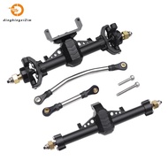 Front Straight Axle Rear Straight Axle for 1/24 Scx24 RC Car Upgrades Parts