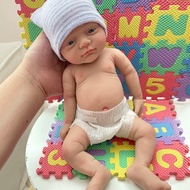Boneka Bayi Silikon Full Body 12 Inci, Boneka Bayi Preemie Full Body, Boneka Anak Perempuan Luna &amp; Anak Laki-laki Toty Hidup