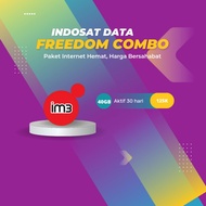 voucher paket data indosat freedom combo 40GB / kuota internet indosat