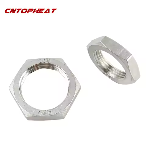 304 Stainless Steel Water Heater Parts for Solar Water Tank Locknut for Heating Element DN25/DN32/DN