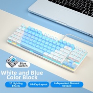 Gaming Mechanical Keyboard with Aluminum F87 Num Pad