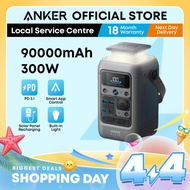 Anker SOLIX C300 DC 90000mAh/288Wh Power Bank 300W Portable Generator 7-Port Power Station A1726