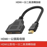 【華鐸科技】雨碩HDMI延長線一分二電腦一進二出電視顯示器切換器分配器