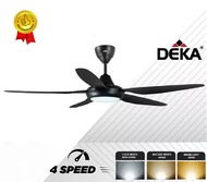 DEKA DR20L Ceiling Fan Remote Control 56" Inch 4 Speeds With LED Light