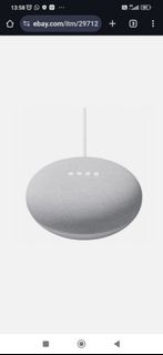 Google nest mini + mini wireless router