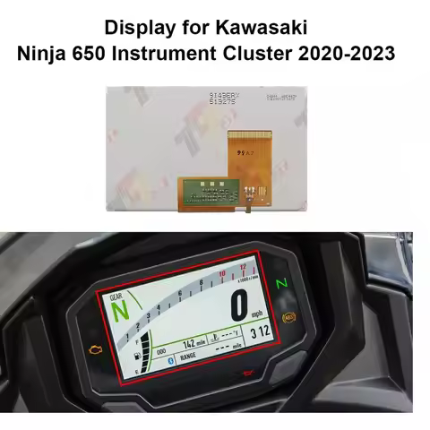 Motorcycle Display Speedometer for Kawasaki Z900 Z650 Z H2 Ninja 650 Z1000SX ZX10R ZX4R Instrument