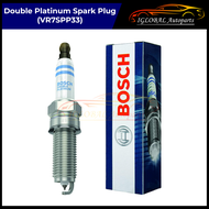 (1pc) Bosch VR7SPP33 Spark Plug - Nissan Almera N17 Latio Grand Livina Sylphy Teana J32/L33 X-Trail 