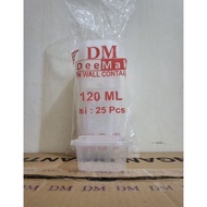 Fresh Product thinwall DM 120Ml SQUARE mini (120ml SQ kotak makan DM 1