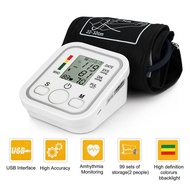 เครื่องวัดความดันแบบพกพา หน้าจอดิจิตอล Blood Pressure Monitor (White) เครื่องวัดความดันโลหิตอัติโนมัติ เครื่องวัดความดันแบบพกพา เครื่องวัดความดัน หน้าจอดิจิตอล แสดงผลบนหน้าจอ LCD Blood Pressure Monitor ใช้ได้ทั้งเ