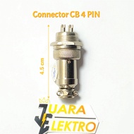CB 4 PIN Connector | CB 4 Pin Iron Connector (SET)