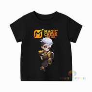 MAGIC CHESS GO GO CHARACTER CHILDREN'S T-SHIRT MAGIC CHESS GO GO CHILDREN'S TOP T-SHIRT