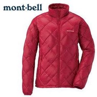 丹大戶外用品 日本【mont-bell】LT Alpine 女款羽絨外套 1101467GARN 榴紅
