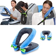 Face Cradle Wanderlust II, Newest, Improved Model, Travel Neck Pillow Set, Multi Function/Modes, Inc