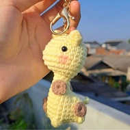 Giraffe Amigurumi Keychain amigurumi Giraffe