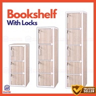 [OCT25]Locker Bookshelf, office cabinet, rak buku, H183x41x35cm(5 tiers) SKU:10030
