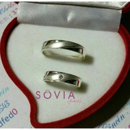 cincin kawin perak couple