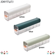 JONY1TW7J Drawer-Type Storage Box, Gold Plated Handle PET+PP Underwear Organizer Box, Transparent De