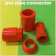 ◸ ❥ ✆ PVC ORANGE PIPE CONNECTOR 1/2" 3/4" 1"