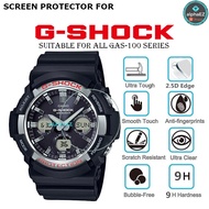 Casio G-Shock GAS-100 Series 9H Watch Screen Protector GAW-100 GAS-100 Cover Tempered Glass Scratch 