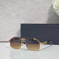 1MSO CAZAL New Style Unique Double Beam Square Metal Reading Glasses HD Comfortable Elderly Reading 