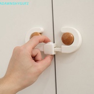 Adfz Kitchen Cabinet Cupboard Slide Lock Child Baby Door Handles Safety Sliding Lock Safe Furniture Protect Locks SG