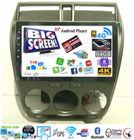 LEON Honda CITY Fit 10" 4K IPS 2.5D 4RAM 64GB 8Core 4G Sim Card DSP Wifi GPS USB LIVE TV BOX Player