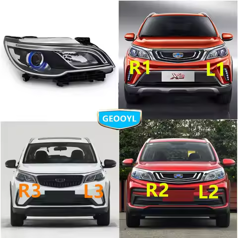 Car Front Headlight,For Geely Emgrand X3,GX3 Pro