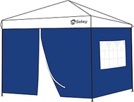 Sekey 2 Side Panels Gazebo 3 x 3 m, Side Walls for Folding Gazebo 3 x 6 m, 1 Zip, 1 Window, Waterpro