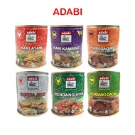 ADABI Kari Kambing / ADABI Kari Daging/ADABI Kari Ayam/ADABI Sup Kambing/Rendang Daging/Rendang Ayam Chicken Curry 280gm