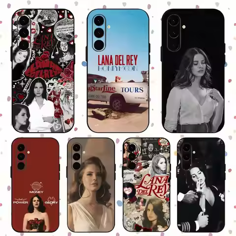 Lana Del R-Rey Popular Singer Phone Case For Samsung Galaxy S25 S24 S23 S22 S21 S20 Plus Ultra Note2