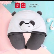 MINISO We Bare Bears Neck Pillow with Hood We Bare Bears Neck Pillow/