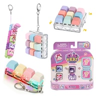 Glowing Clicky Keyboard Keychain Fidget Stress Relief Toy for Gift  Keyboard Keychain Blind Box