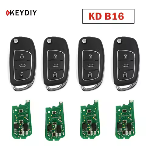 5/10pcs KEYDIY KD B16 Car Remote Control Key KD900/KD-X2/KD-MAX Key Programmer B Series Remote Contr