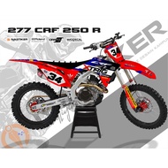 DECAL CRF DECAL CRF 250R DECAL CRF 250R, DECAL CRF 250, STICKER CRF