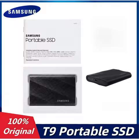 Samsung T9 Portable SSD 1TB 2TB 4TB USB 3.2 Gen 2x2 External Solid State Drive Up to 2000MB/s for Ga