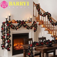 BARRY1 Halloween Maple Leaf Rose Vine, Gothic Style Maple Leaves Maple Leaf Garland, Festivals Plast