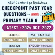 PY7 LATEST 2024 OCT⚡ Cambridge Primary Checkpoint Past Year Papers + Answer English Math Science Yea