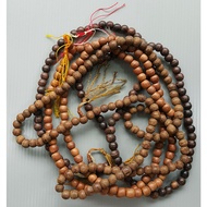 Old Wooden Rosary Set Of 3 Strands (Grafted Beads Diameter Approximately 0.7 Cents)
