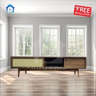 [FREE INSTALLATION] [HOMEDECO] 5FT 6FT TV CABINET WITH COFFEE TABLE SET/TV KABINET COFFEE TABLE MURA