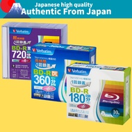 Verbatim Japan Mitsubishi BD-R 25GB 50GB 100GB Single Recordable Blu-ray Discs【Direct from Japan】