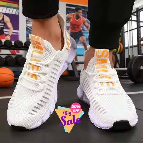 Sneakers Men Shoes Spring Summer Breathable Comfortable Running Shoe Fashionable Lightweight Basketb