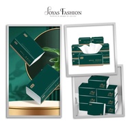 Joyas Fashion 5 Ply Green Tissue Soft Facial Tissue Hand Tissue Paper Cleaning Tissue 420 Sheet Tisu