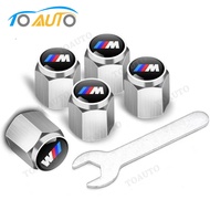 1/4/5pcs Car Tire Valve Cap Wheel Nut Aluminum Alloy Bicycle Moto Tyre Tayar Stem Air Cover for BMW 