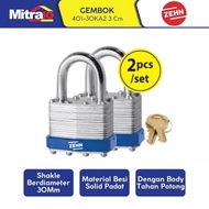 Zehn Stainless Steel Fence Padlock 401-30KA2 3 Cm
